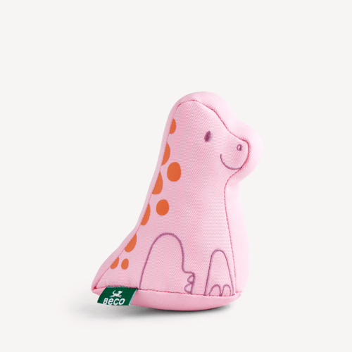 Hattie The Pink Dinosaur Dog Toy