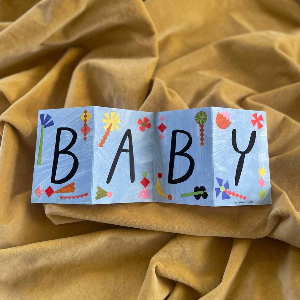 Baby Concertina Card