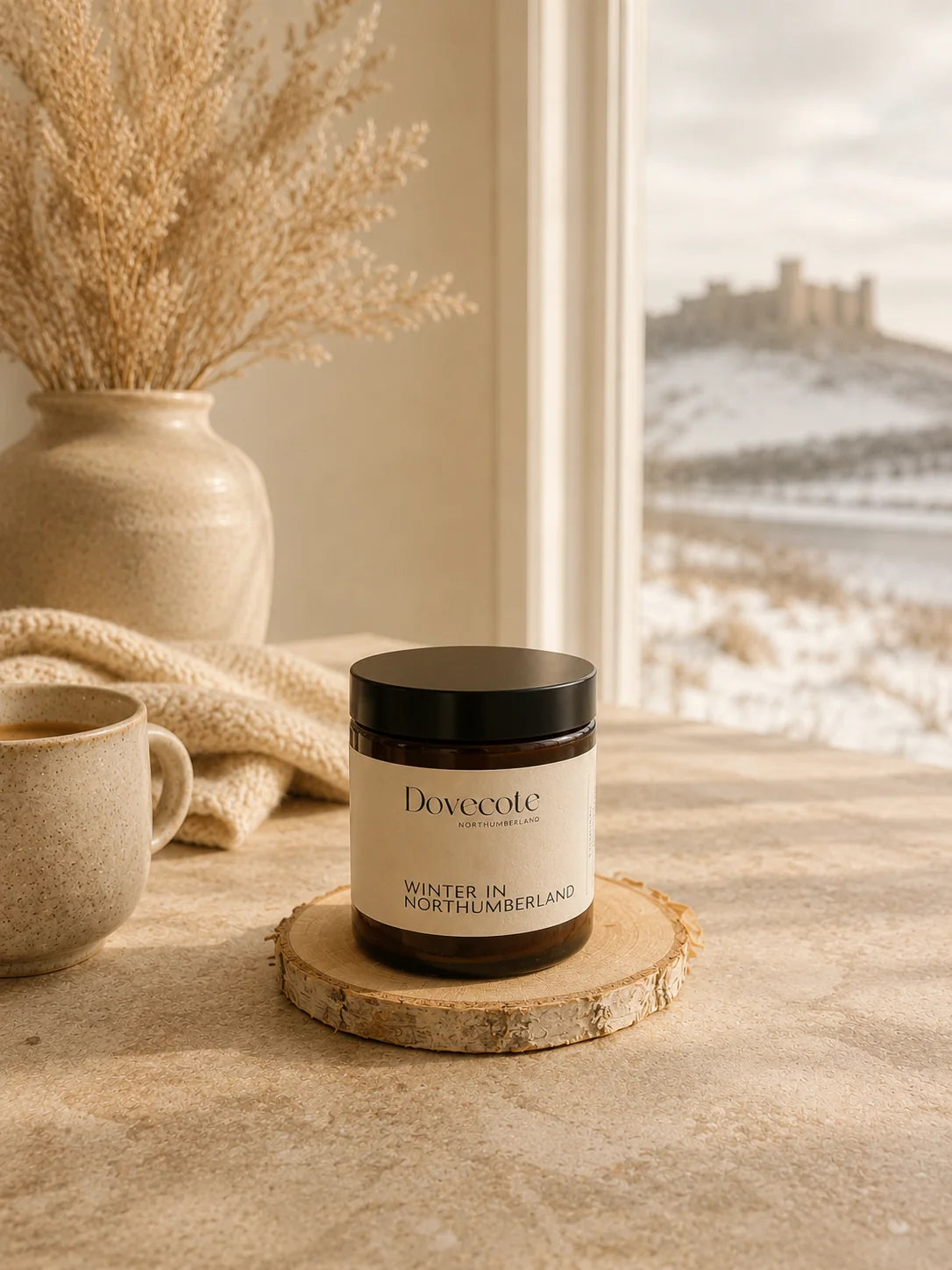 Dovecote Amber Apothecary Candle