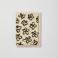 Painted Flowers Note Card