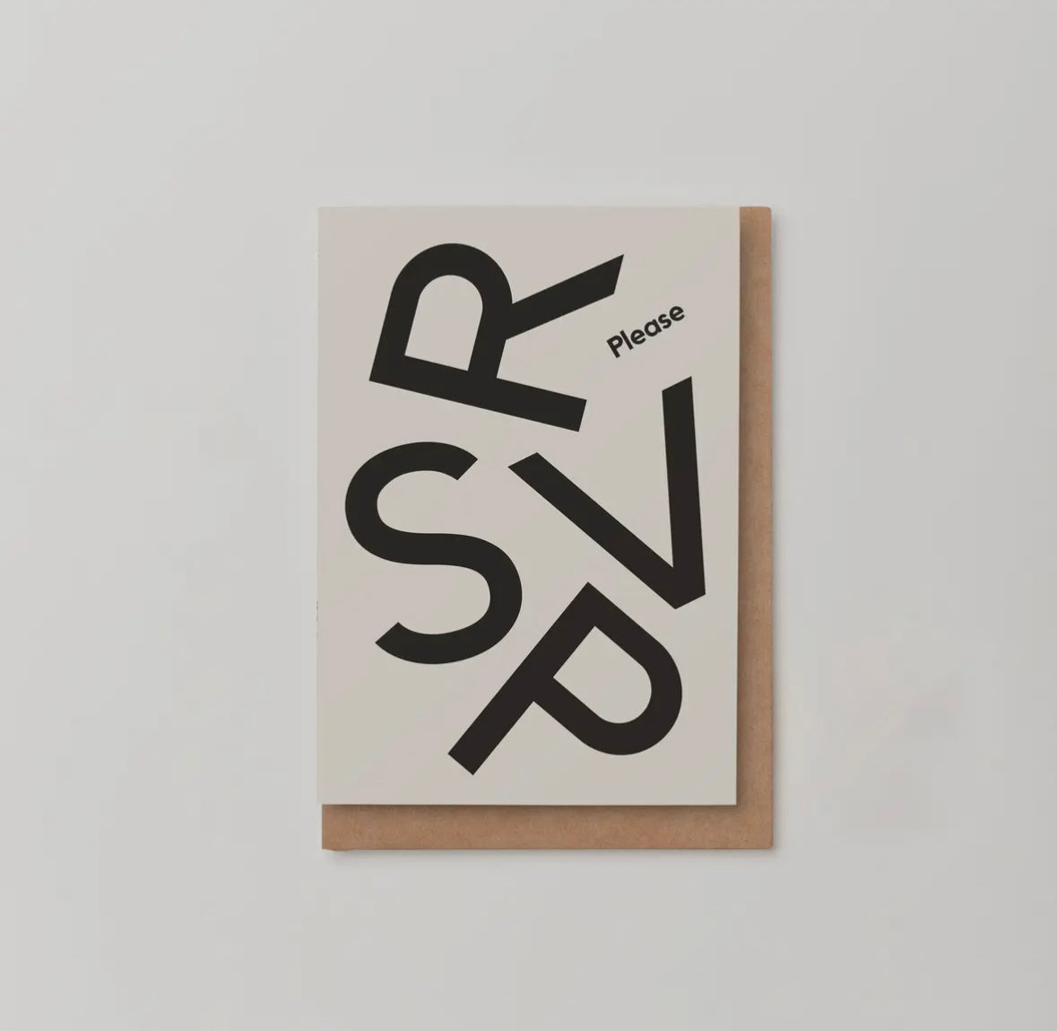 RSVP Please - Invitation Card Pack of 6