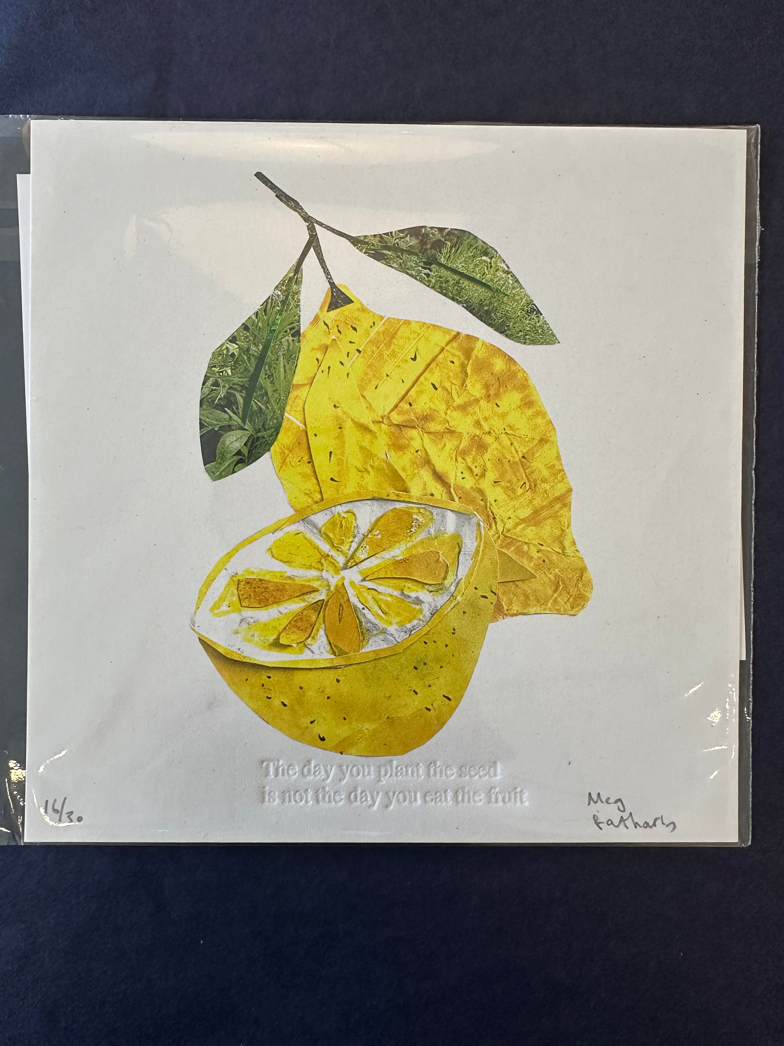 The Day You Plant The Seed Embossed Art