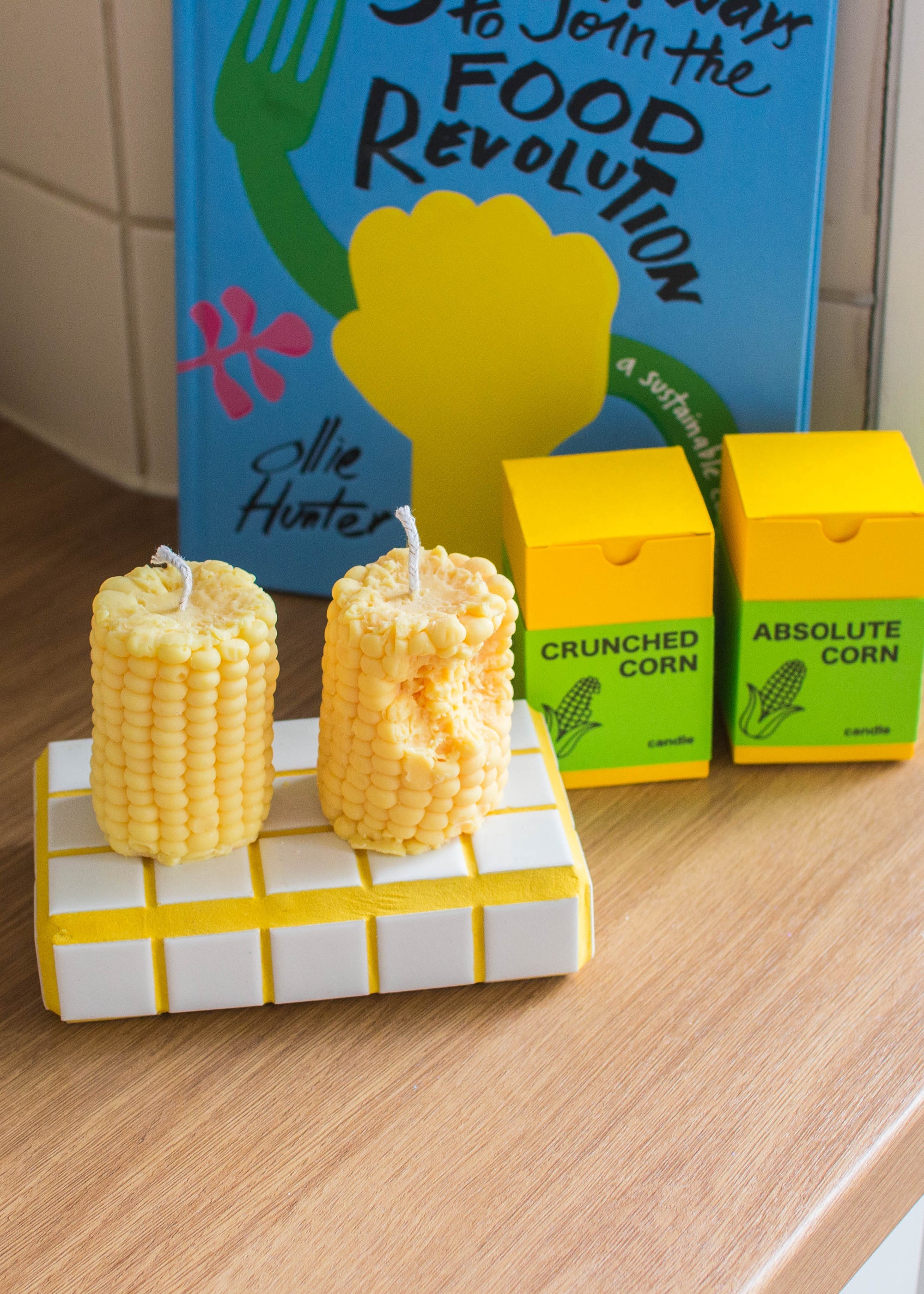Corn On The Cob Candle