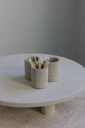 Stoneware Match Holder & Stricker