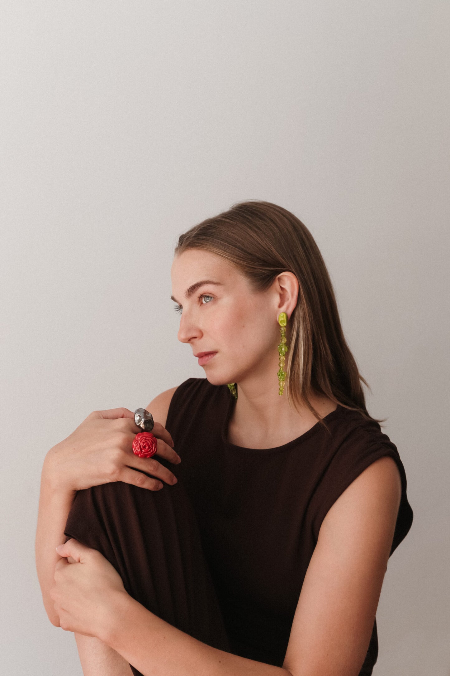 The Lime Lights Earrings