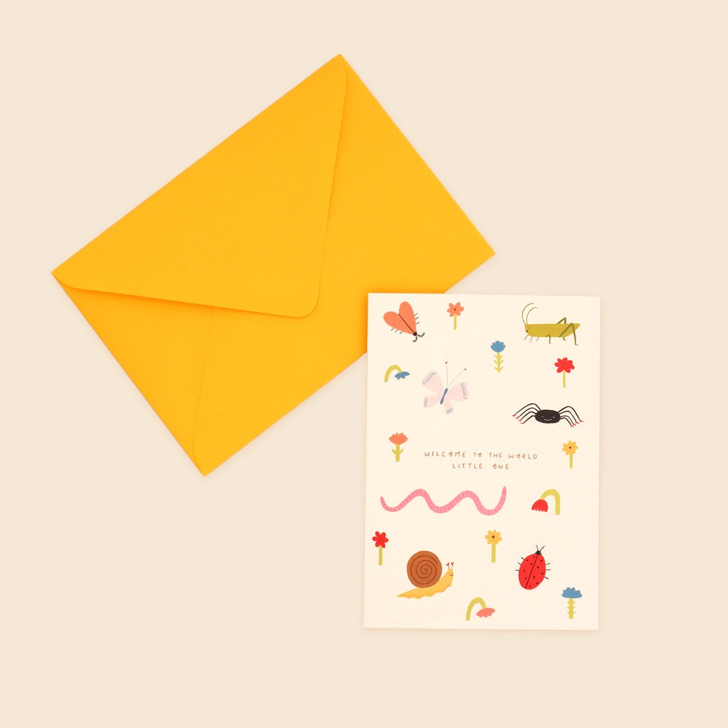 Welcome To The World Baby Card