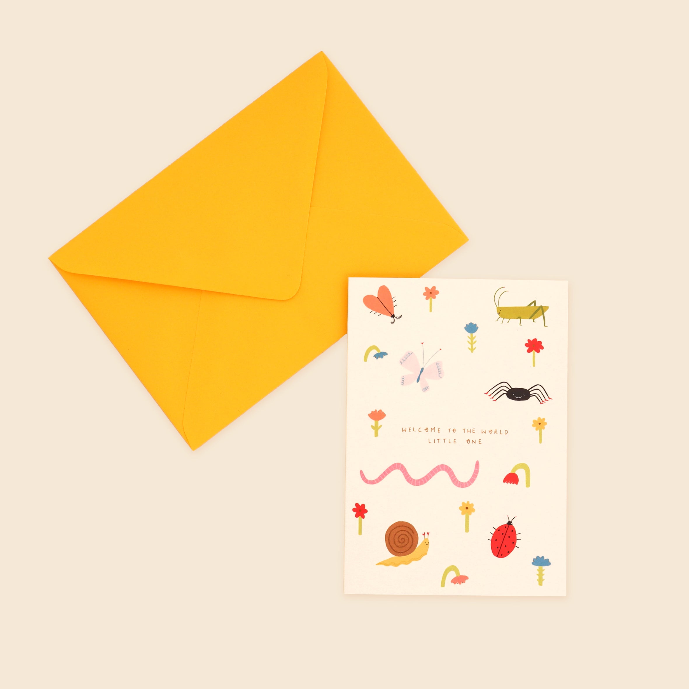 Welcome To The World Baby Card