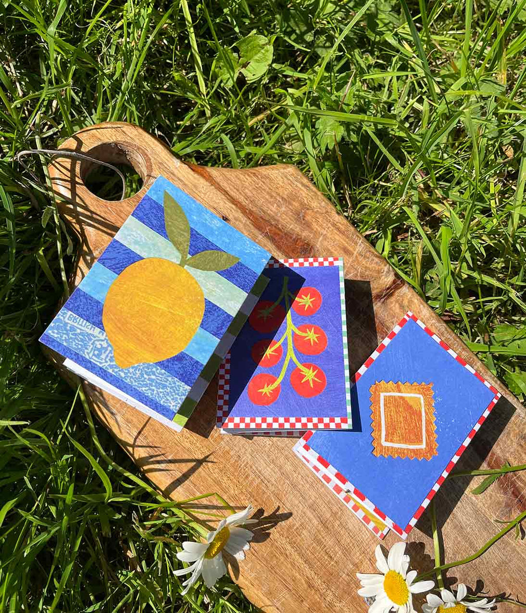 Citrus Concertina Card