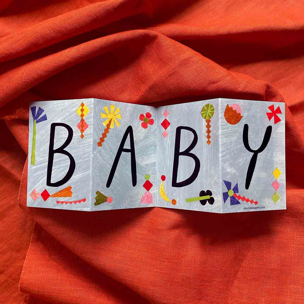 Baby Concertina Card