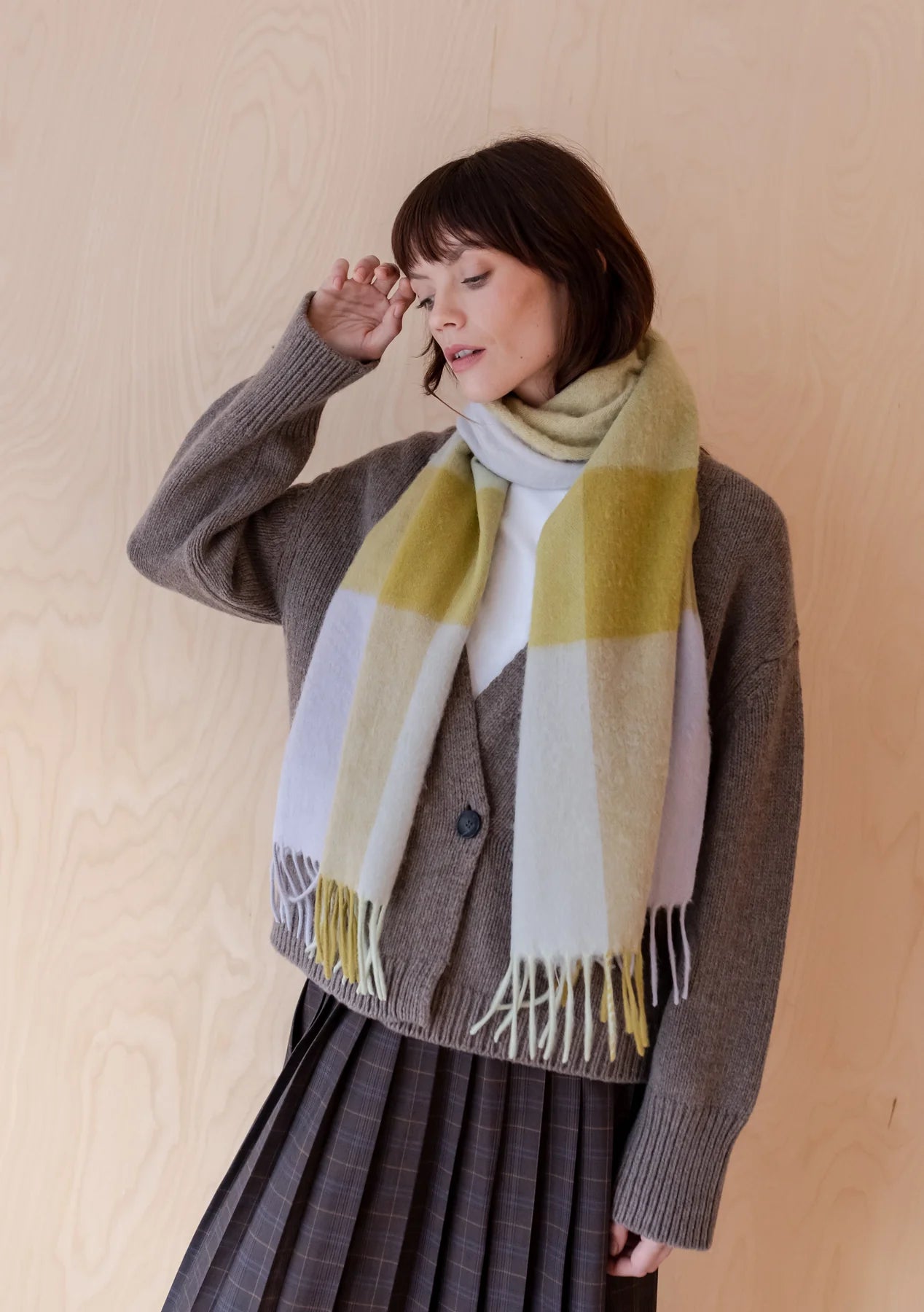 Lambswool Oversized Scarf