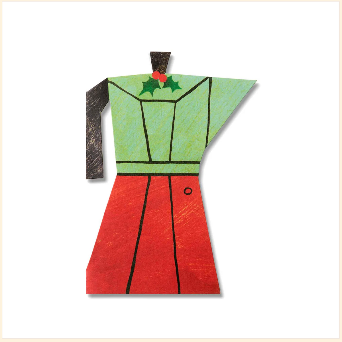 Christmas Coffee Pot Card