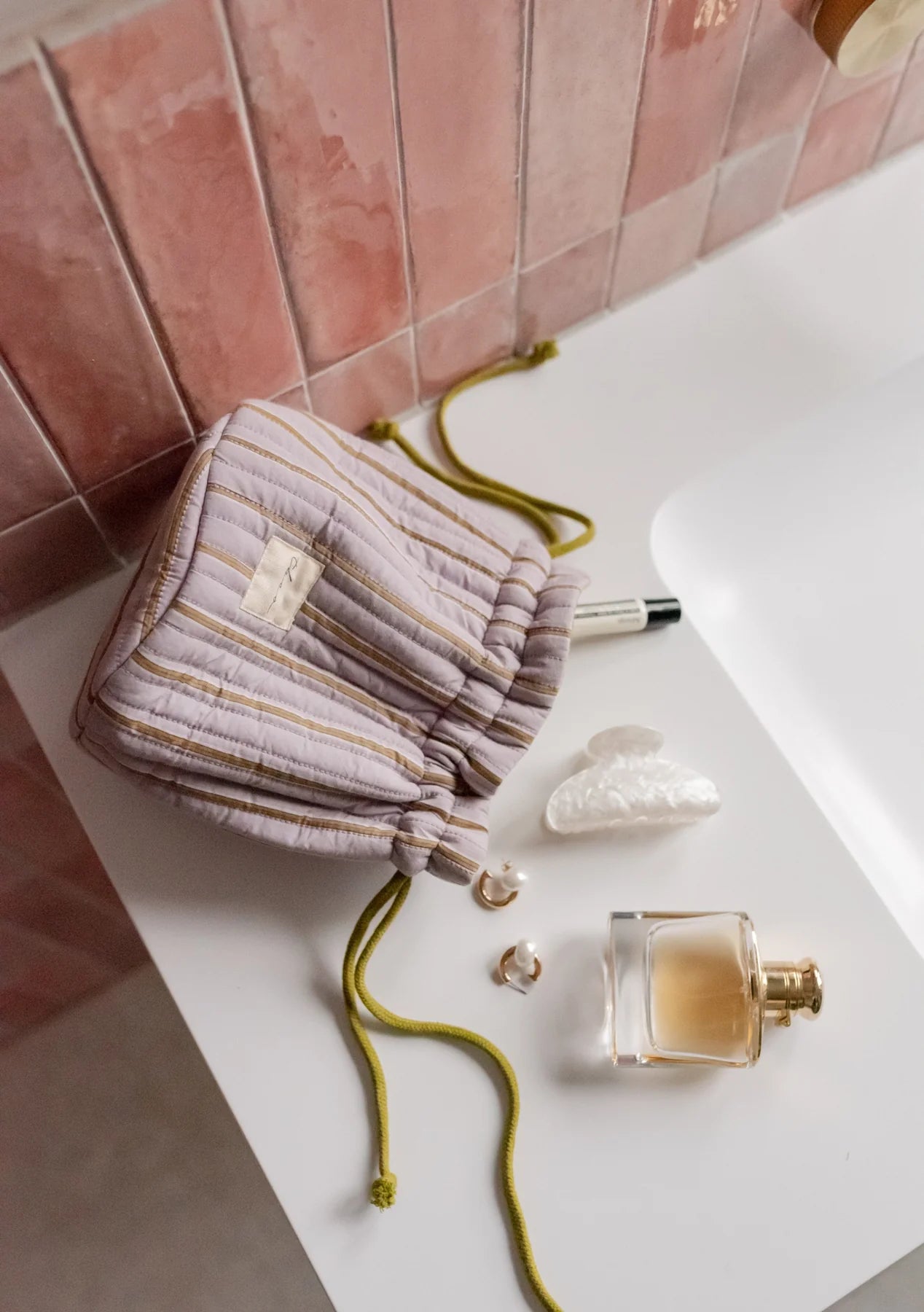 Drawstring Cotton Wash Bag