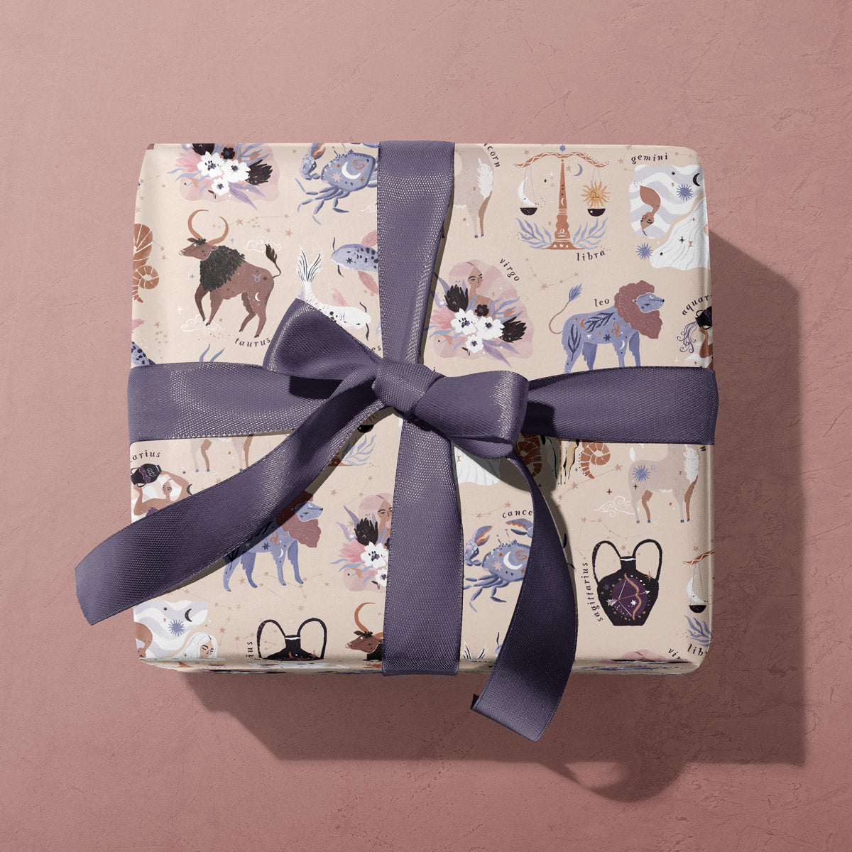 Zodiac Sign Gift Wrap