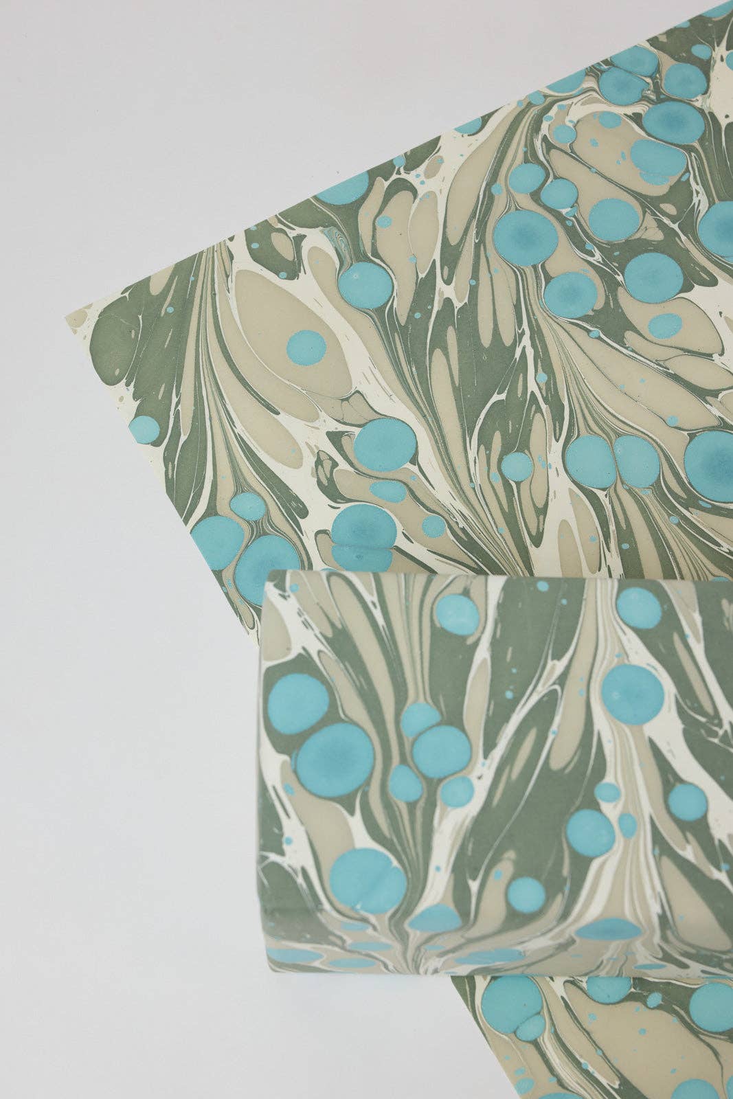 Cosmos Ocean Hand Marbled Gift Wrap