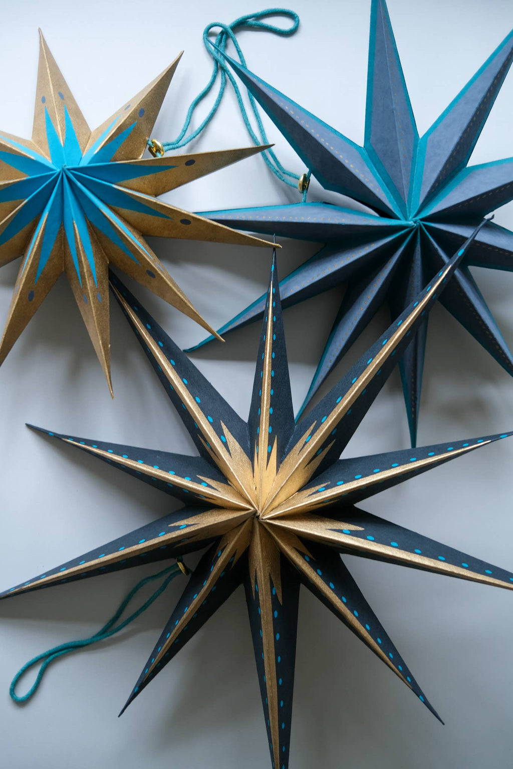 Three Shining Stars Decorations Set