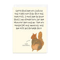 Sad Squirrel Card