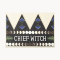 Chief Witch Party Hat / Greetings Card