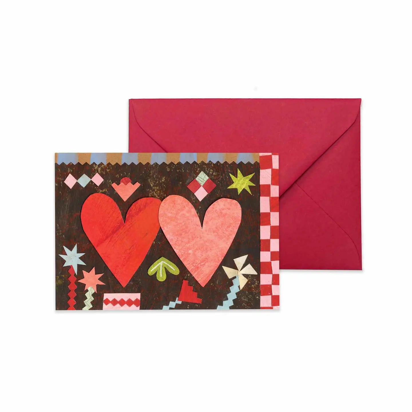 Two Hearts Mini Card