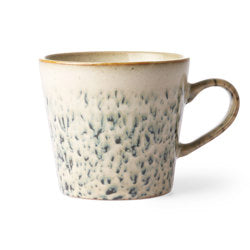 HKliving 70s Ceramics Cappuccino Mug - Hail