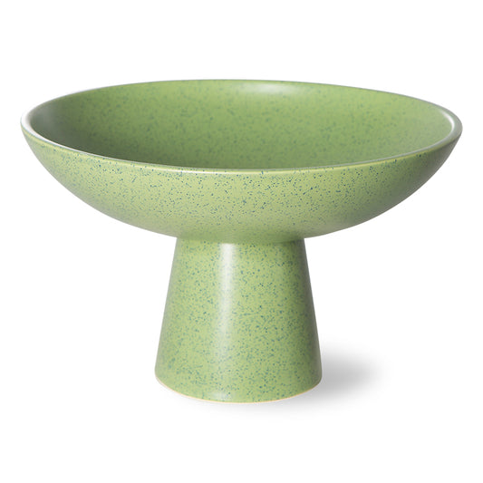 HKliving Pistachio Footed Ceramic Bowl