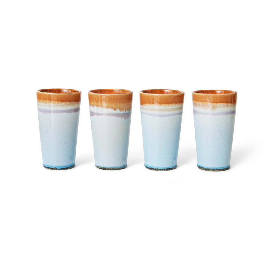 HKLIVING 70s Ceramics Latte Mug - Ash