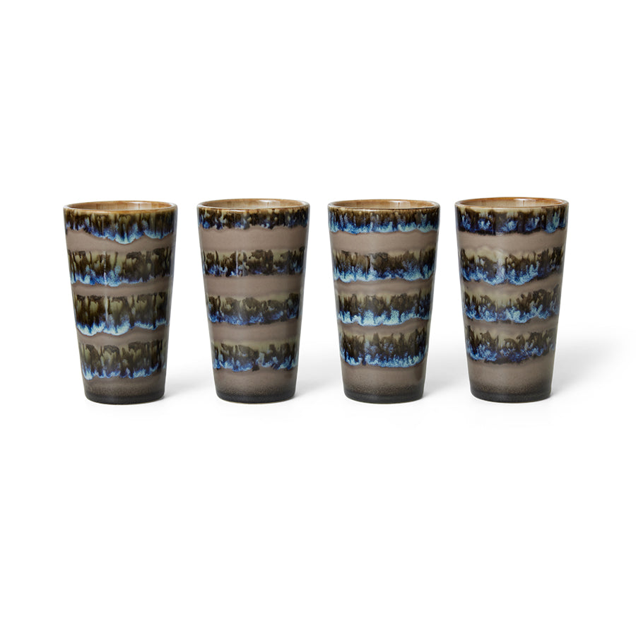 HKLIVING 70s Ceramics Latte Mug - Fern
