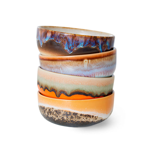 HKLIVING 70s Ceramics Tapas Bowls