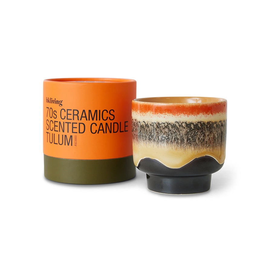 HKLIVING 70s Ceramics Candle - Tulum