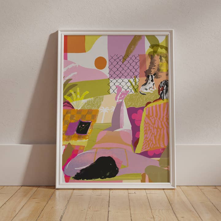 Sun Art Print