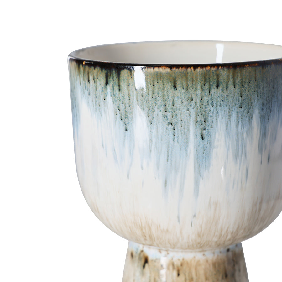 HKLIVING Retro Flower Pot - Glacier