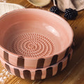 Large Ceramic Grater Bowl