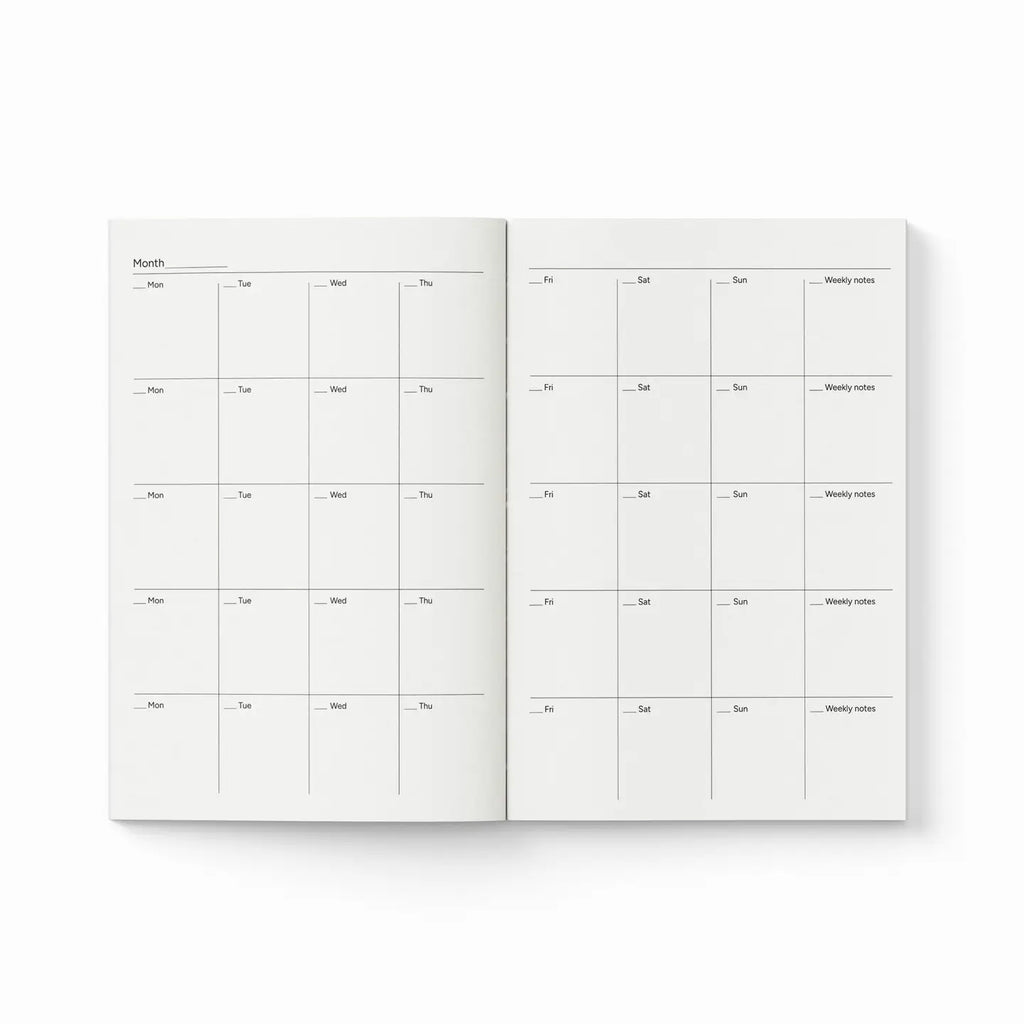 Undated A6 Pocket Diary