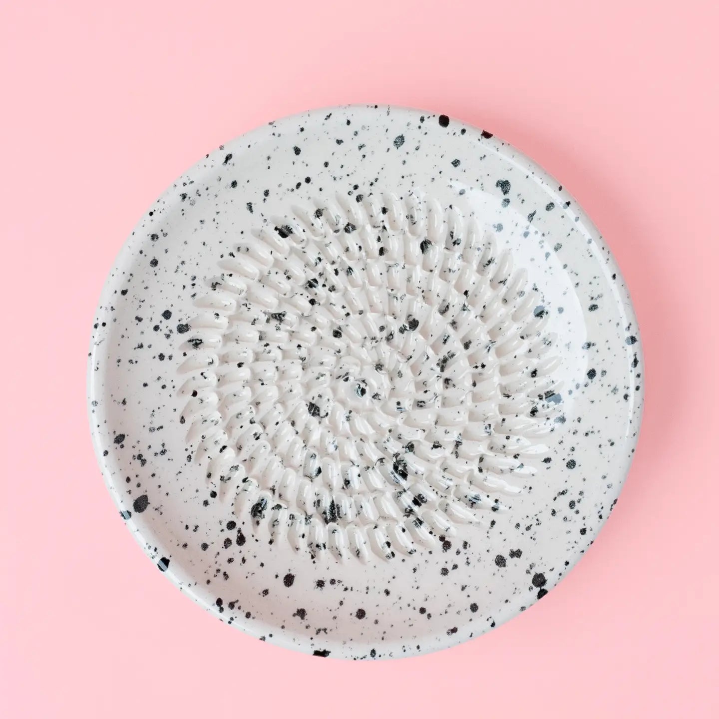 Small Ceramic Grater Plate