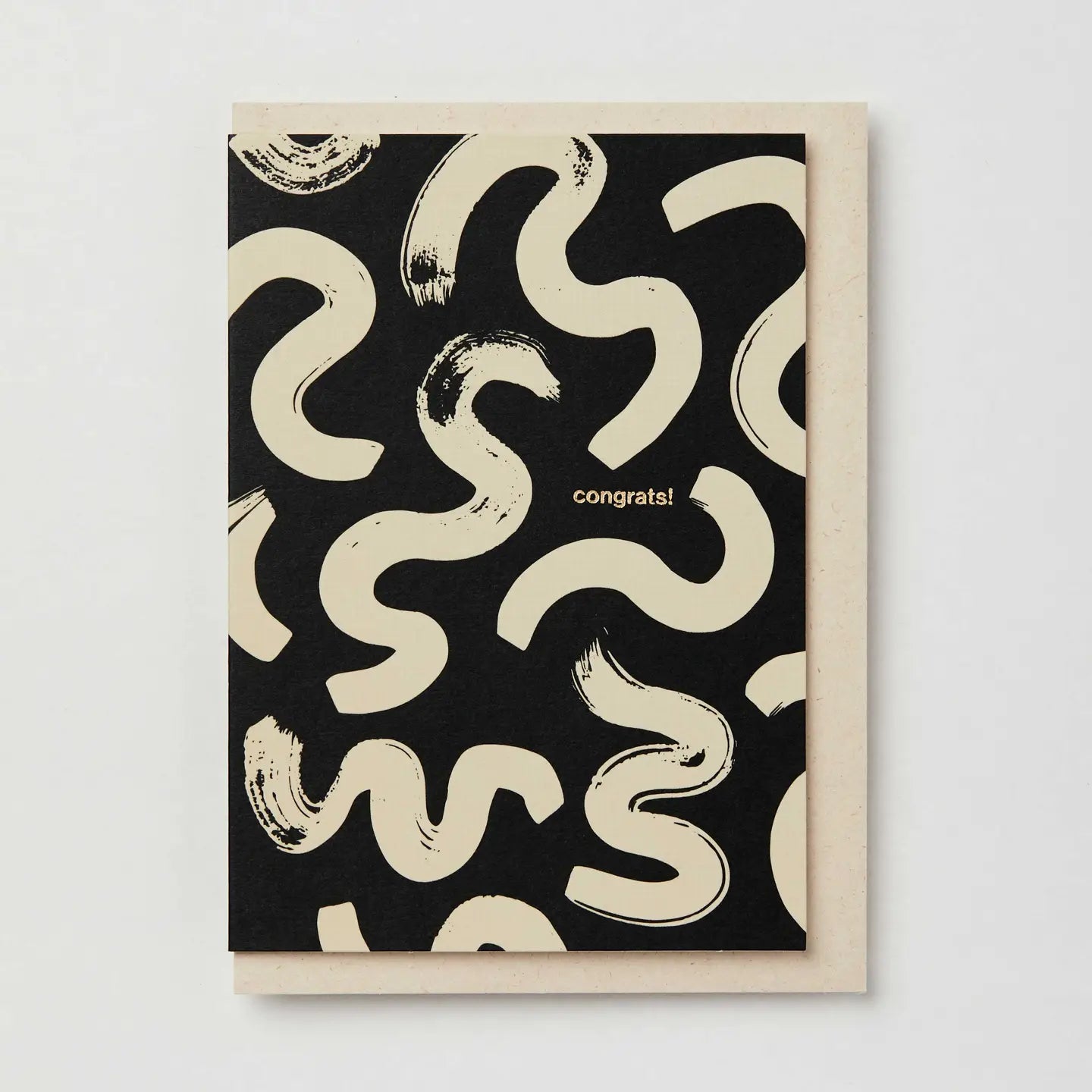 Congrats Squiggle Card