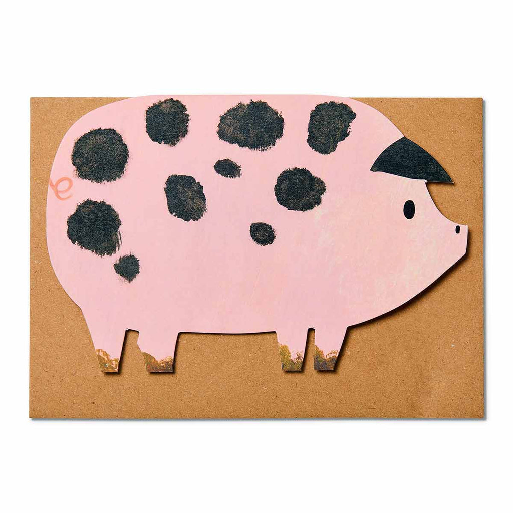 Spotty Pig Card