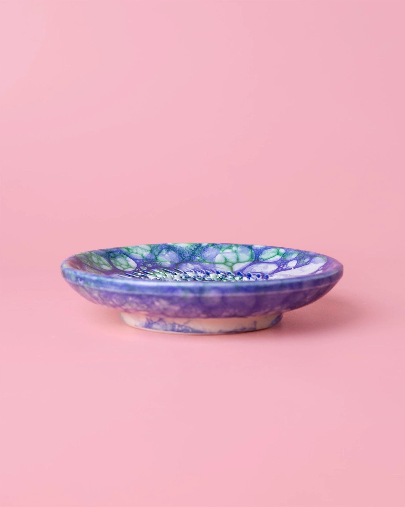 Small Ceramic Grater Plate