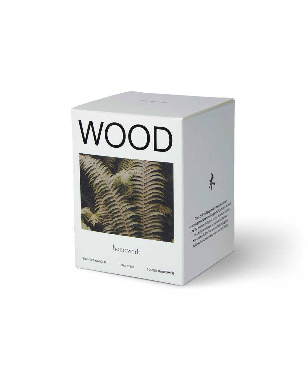 Wood Candle
