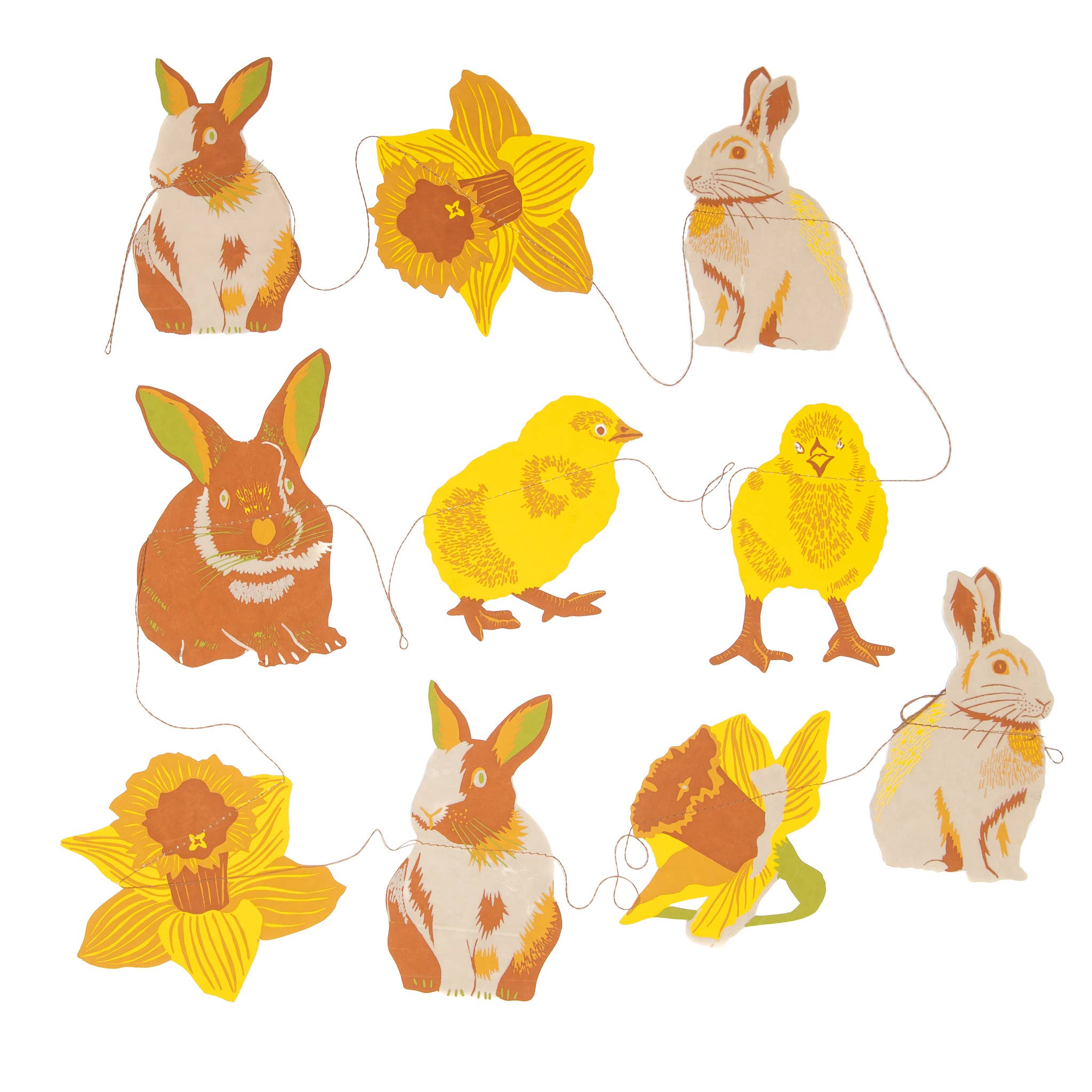 Rabbits Sewn Garland