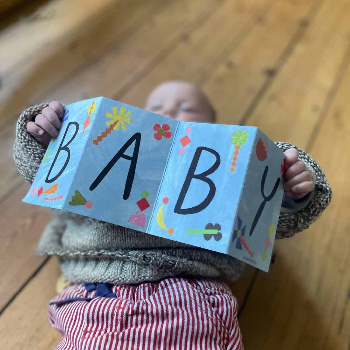 Baby Concertina Card