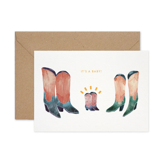 Baby Boots Card