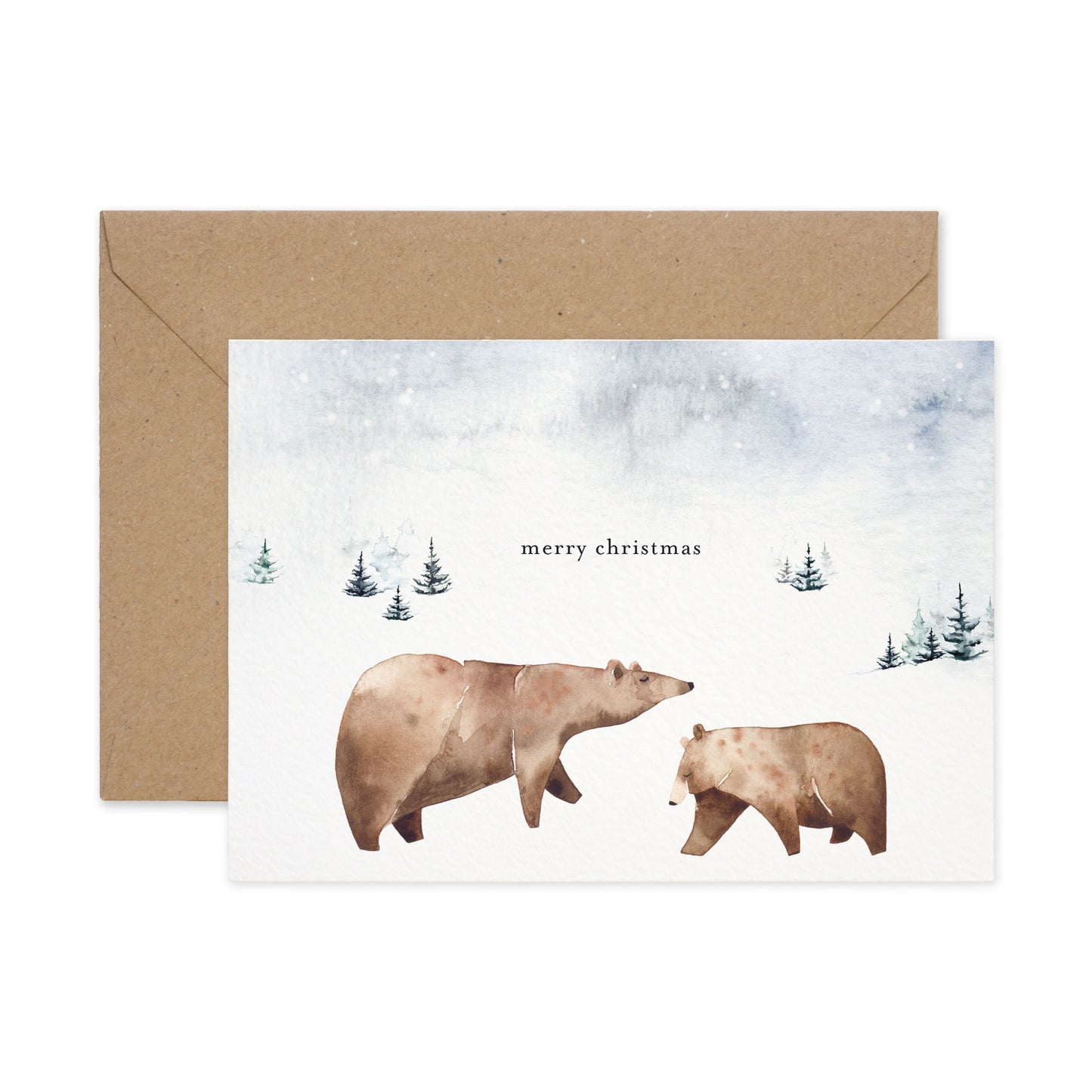 Bears Christmas Card