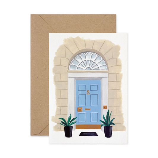 Blue Door Card