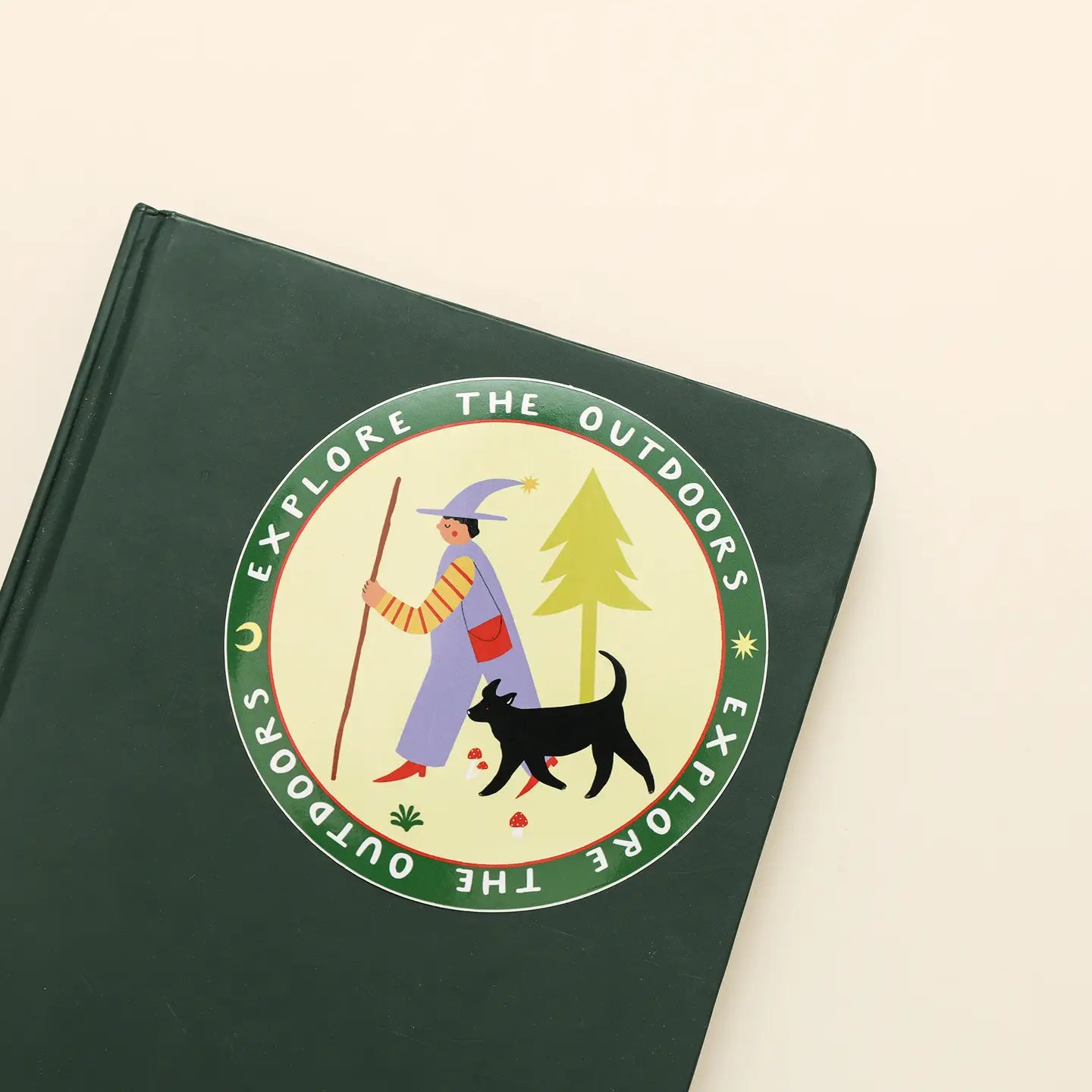 Little Black Cat Vinyl Sticker