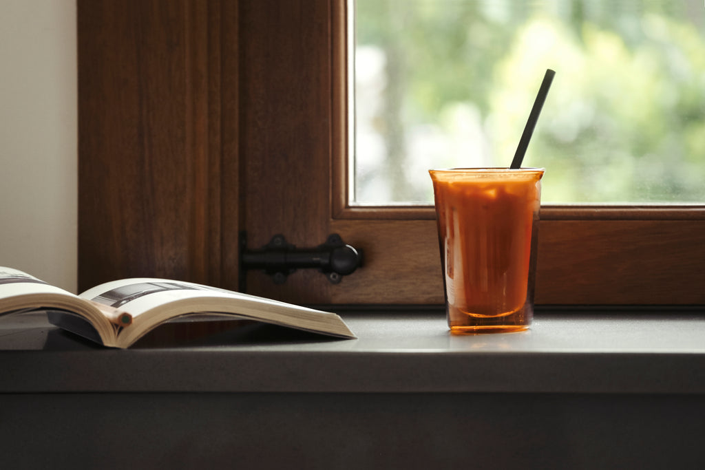 CAST AMBER Double Wall Glass (290ml)