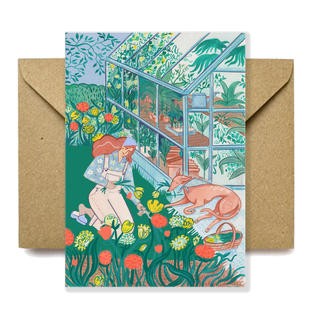 In The Garden Card