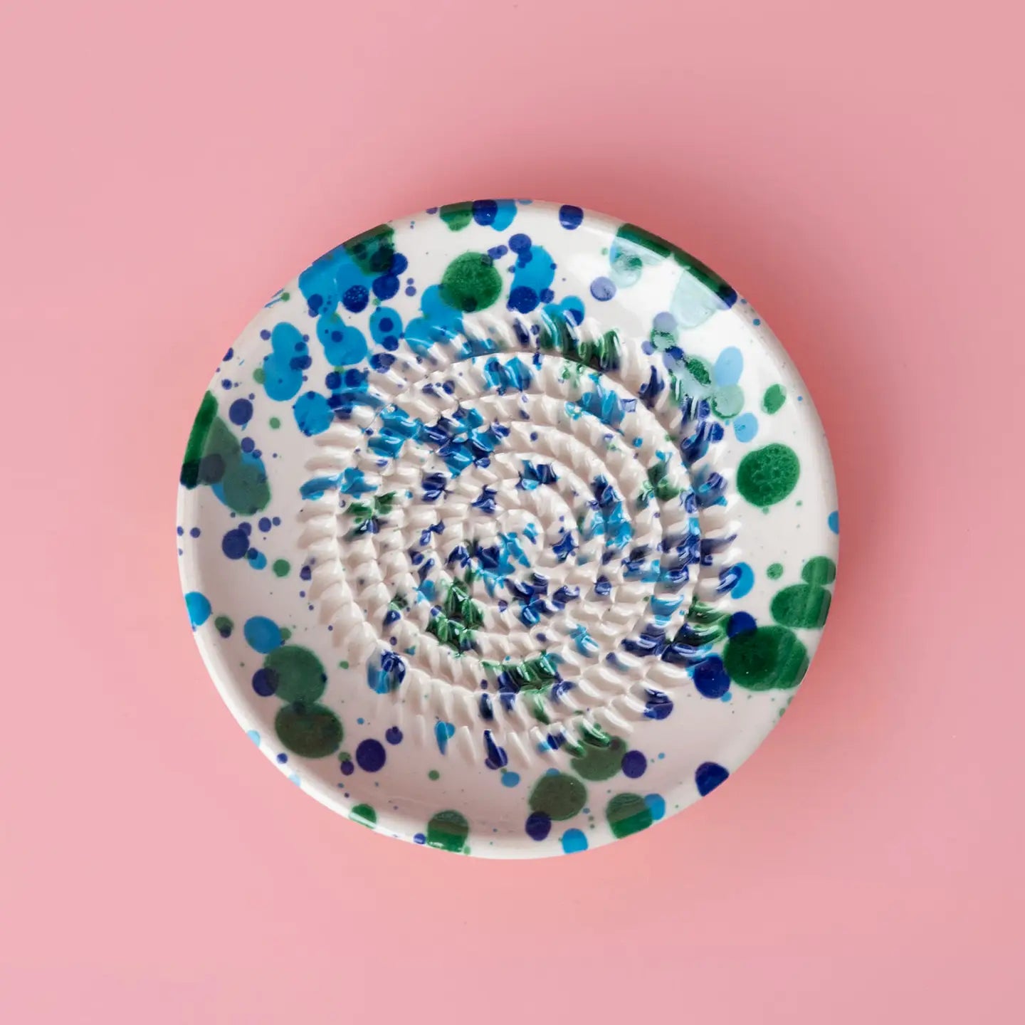 Small Ceramic Grater Plate