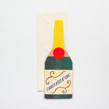 Congratulations Champagne Card