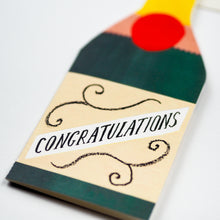 Congratulations Champagne Card
