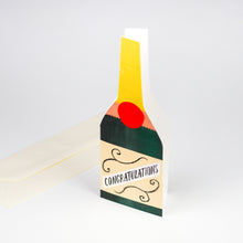 Congratulations Champagne Card