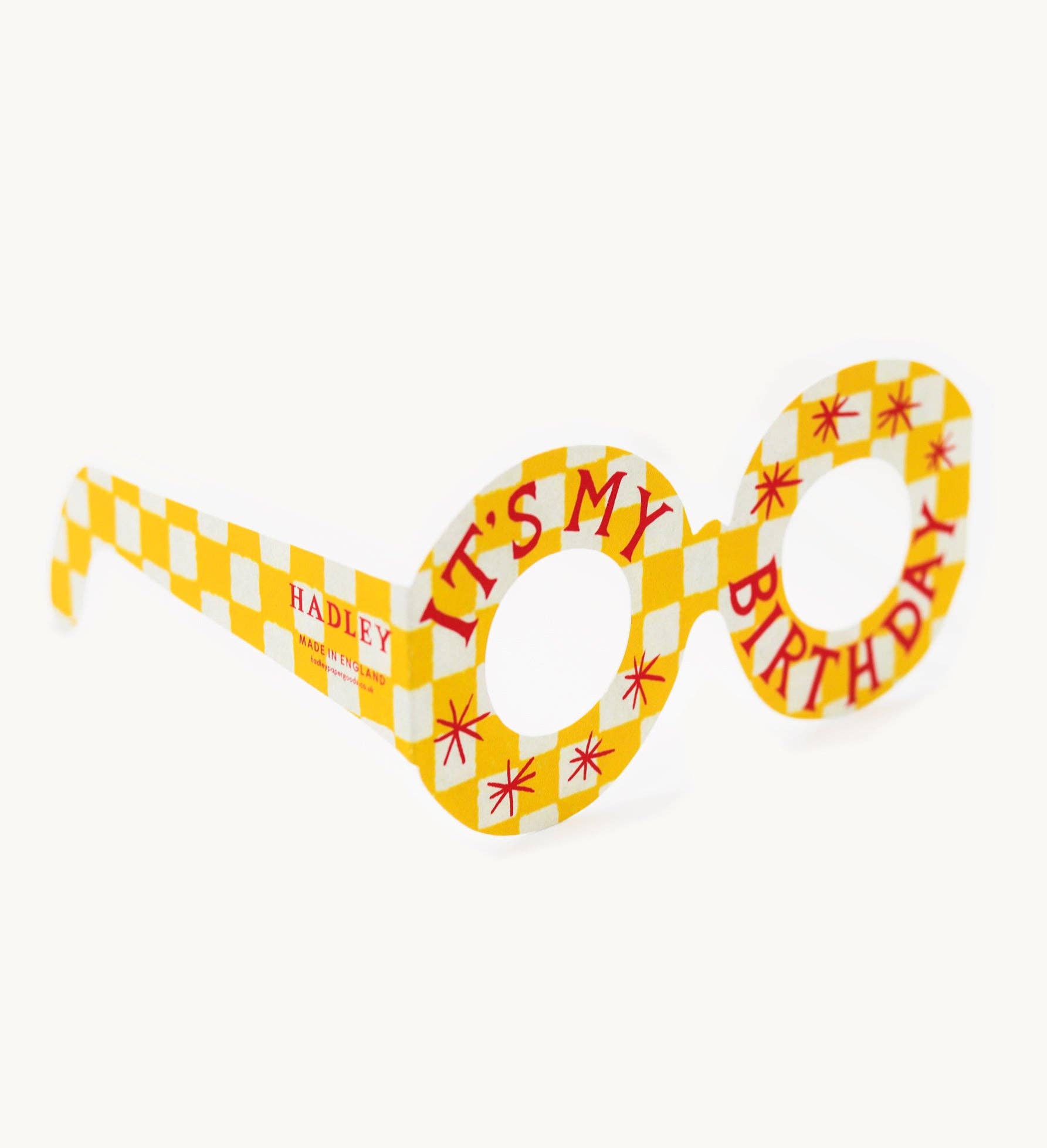 It's My Birthday Glasses Card